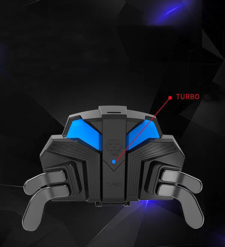 Black PS4 controller back button attachment with 3-metre cable plugged into a DualShock 4.