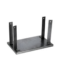 Black iron flip chip bracket stand for a small electric hand planer.