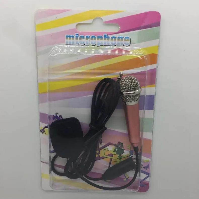 Blue T3 mini wireless condenser karaoke microphone with 3.5mm plug for Android phones.