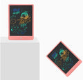 10 inch children's LCD writing tablet with colourful screen, blue colour option, on a white background