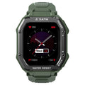 Outdoor sports smart watch with 1.69 inch display showing activity tracking interface