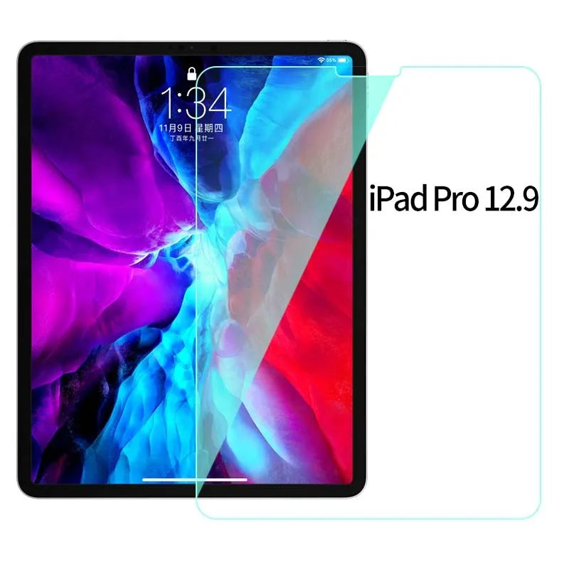 Compatible iPad tempered glass screen protector anti-blue light anti-fingerprint full screen for iPad Pro 11