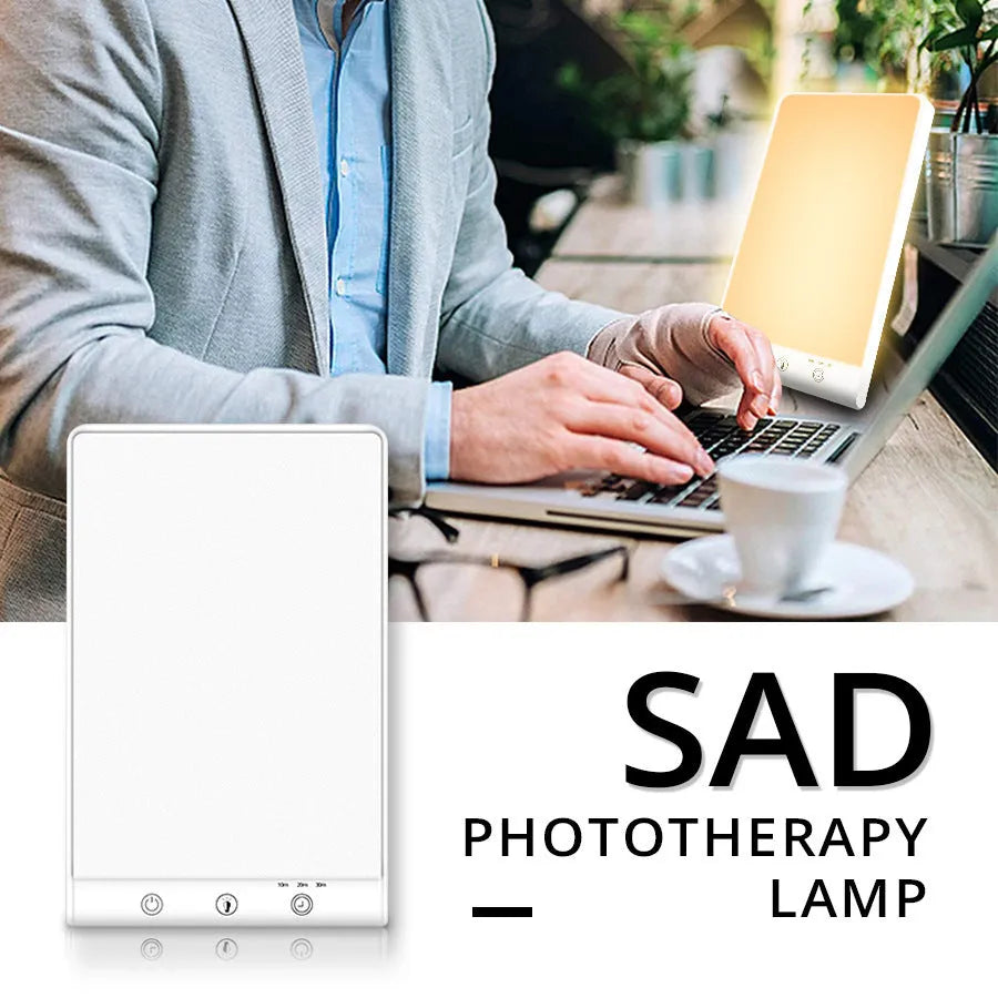 Bionic solar emotional lamp with touch controls and modern design