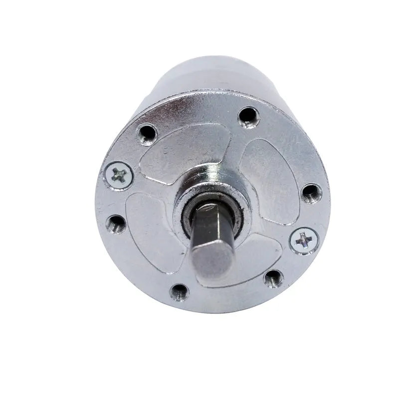 37mm DC gear motor with 6mm output shaft for industrial automation and robotics projects
