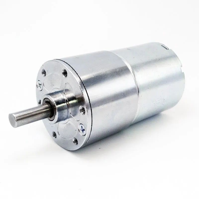 37mm DC gear motor with 6mm output shaft for industrial automation and robotics projects
