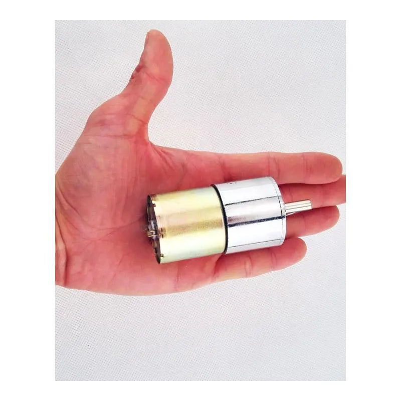 37mm DC gear motor with 6mm output shaft for industrial automation and robotics projects