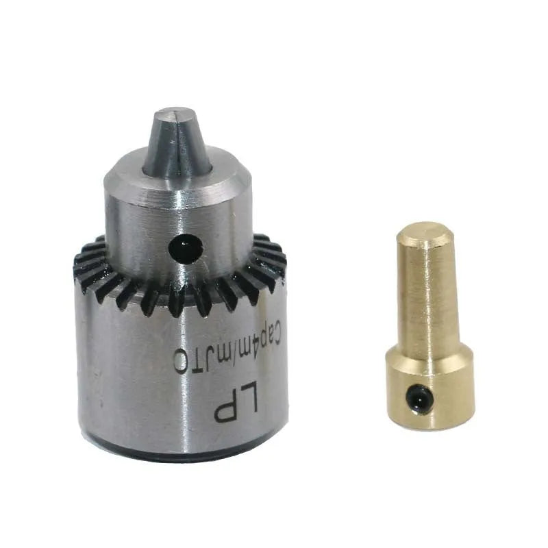 Hard alloy drill chuck accessory set with 3.17mm tail hole for electric drills