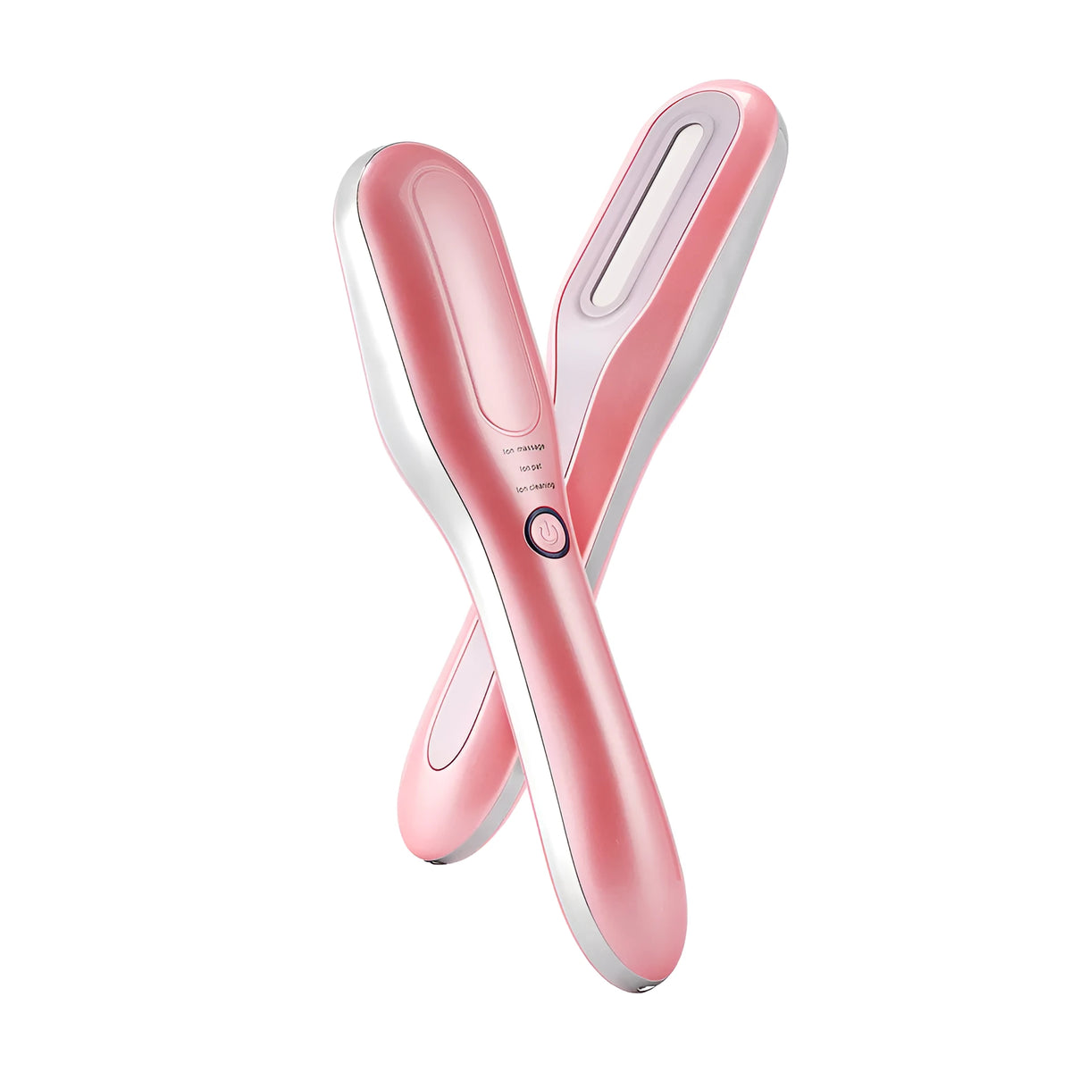 Pink ABS plasma beauty instrument with 1800mAh battery for home cleansing and acne rejuvenation.
