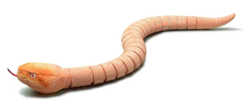 38cm remote control snake toy crawling with retractable tongue, remote control, USB cable, and batteries