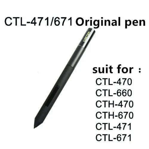Black third generation Wacom CTL671 CTL471 tablet pen holder model LP-171-OK