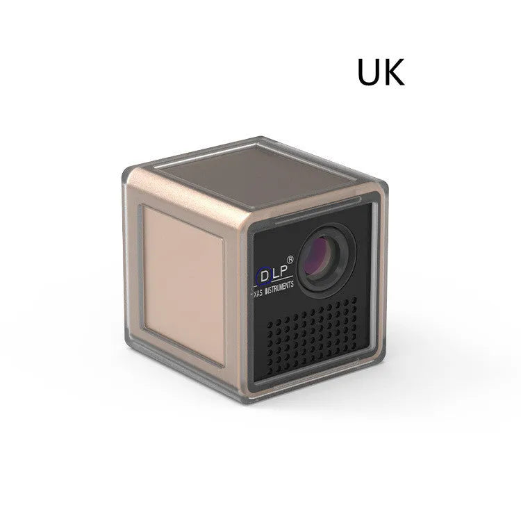 P1S 1080p HD home projector front projection 16:9 130W 1.17kg with UK plug