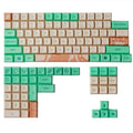 Mint Toffee green DSA profile mechanical keyboard keycaps for XDA104 layout
