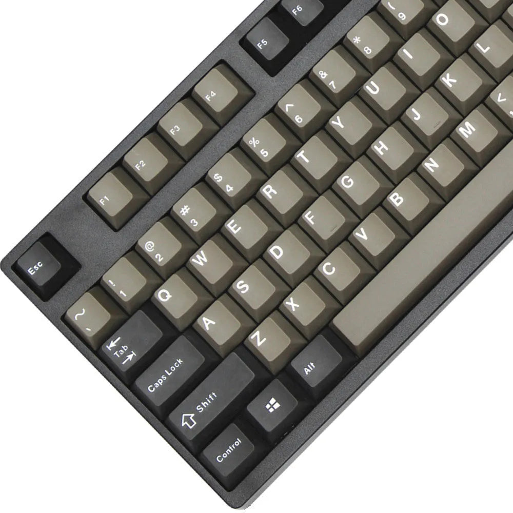 PBT mechanical keycap in Cheese Green and Nautilus Graphite Cyan, single keycap for wired keyboard