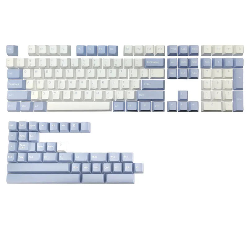 PBT mechanical keycap in Cheese Green and Nautilus Graphite Cyan, single keycap for wired keyboard