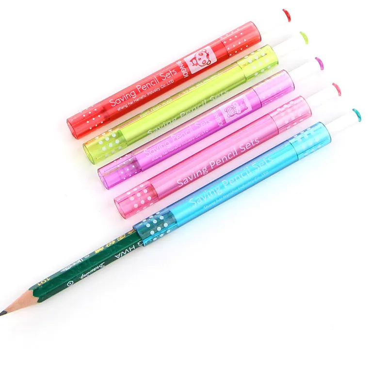 Pencil extender extension rod measuring 9cm with 0.7mm diameter for student supplies