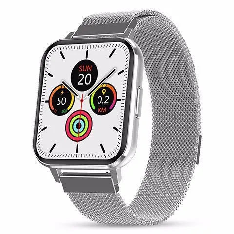 DTX smart watch with 1.78 inch screen showing health metrics display on wrist