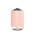 Magic Flame humidifier in columnar design with ultrasonic function and USB power connection