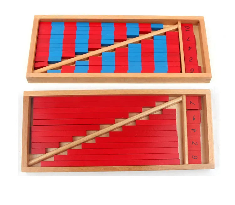 Montessori wooden stacking toys with geometric blocks for preschool children aged 2-7 years