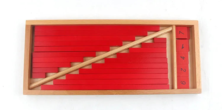 Montessori wooden stacking toys with geometric blocks for preschool children aged 2-7 years