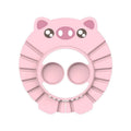 Baby shampoo cap in EVA material with adjustable button, suitable for head circumference over 40 cm
