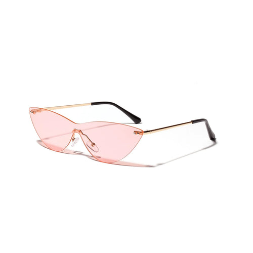 A pair of brown vintage-style adult sunglasses with a metal frame.