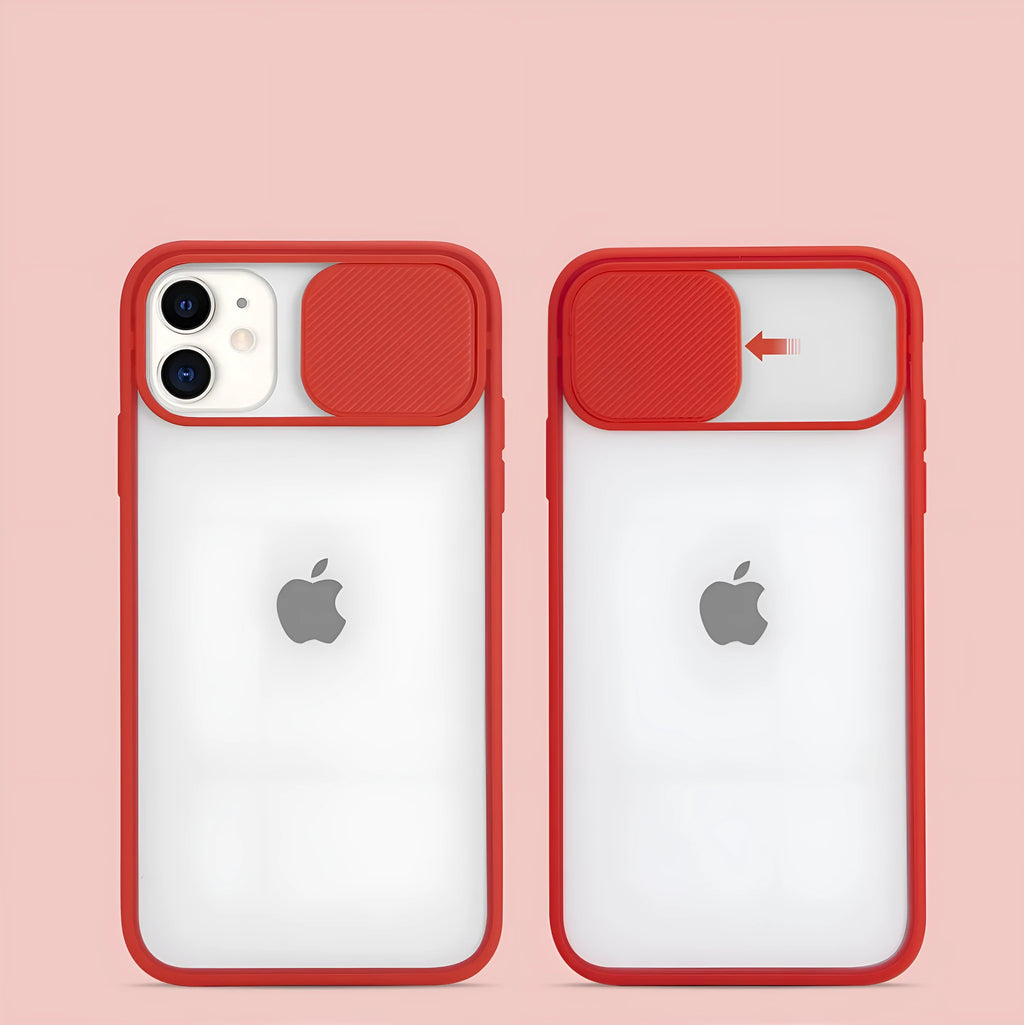 Frosted starry sky silicone iPhone case with camera protection in black