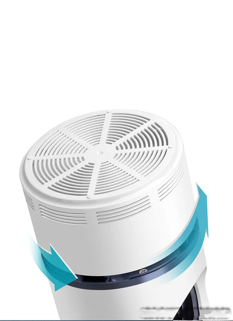 White large bionic mosquito killer lamp with violet light and USB power for indoor use