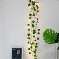 10m maple leaf rattan decorative light string with 100 warm white LED lamps and copper wire