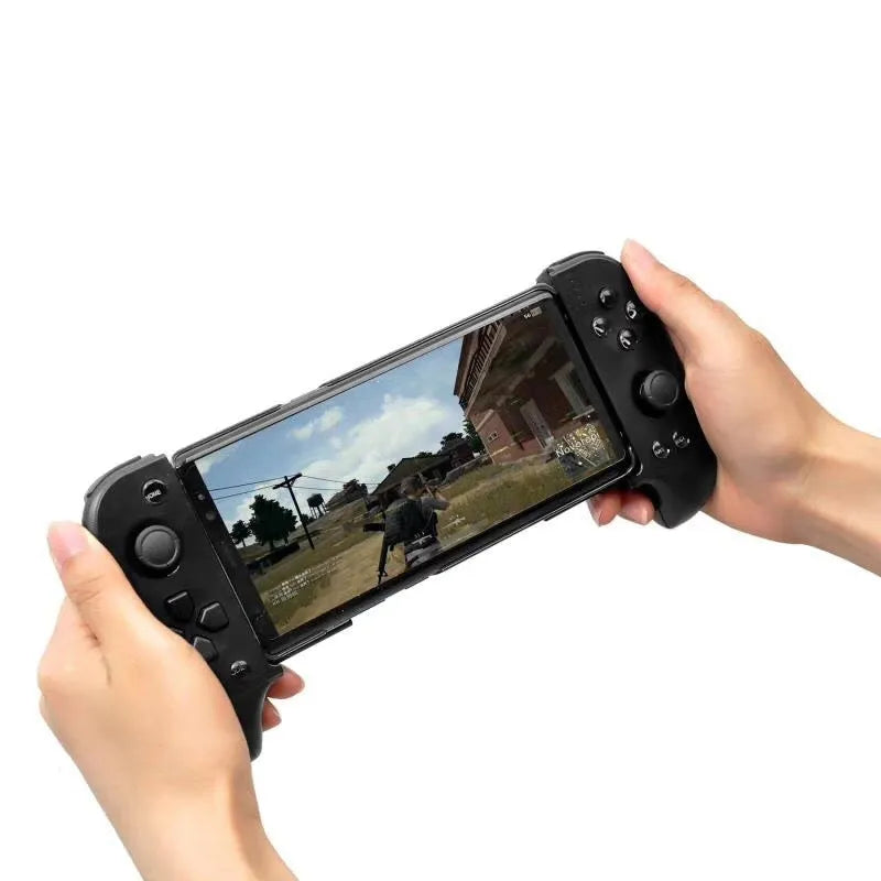 Cytec wireless Bluetooth telescopic game handle extended with phone in black and red blue colours
