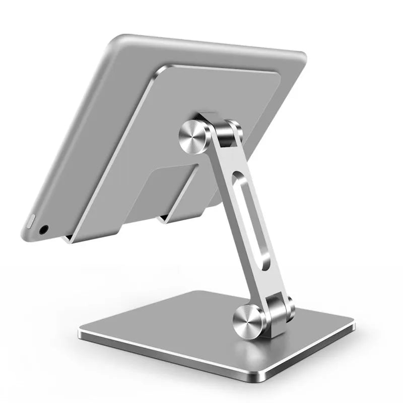 Tablet PC Stand MT134 aluminium alloy folding stand with 180° tilt in silver colour