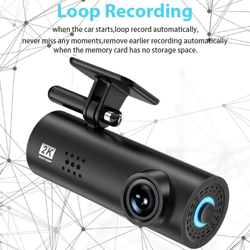LF9 PRO lipstick machine car dash cam with WiFi and night vision features