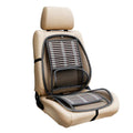 Black car ice silk lumbar cool cushion with massage function, five-seater general fit, steel wire and bamboo silk construction