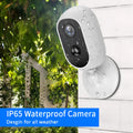 Battery surveillance camera outdoor waterproof 1080P dome with night vision and PIR sensor