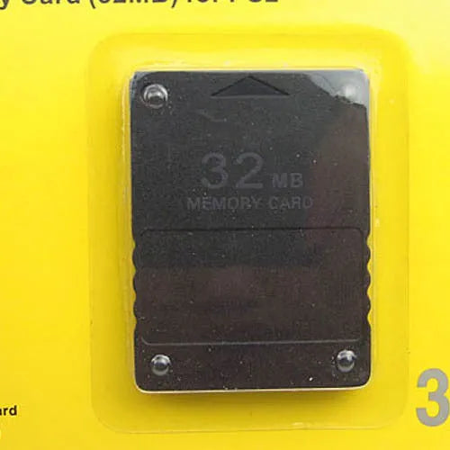 PS2 memory card game accessory plug-in storage device for Sony PlayStation 2, available in 128M capacity