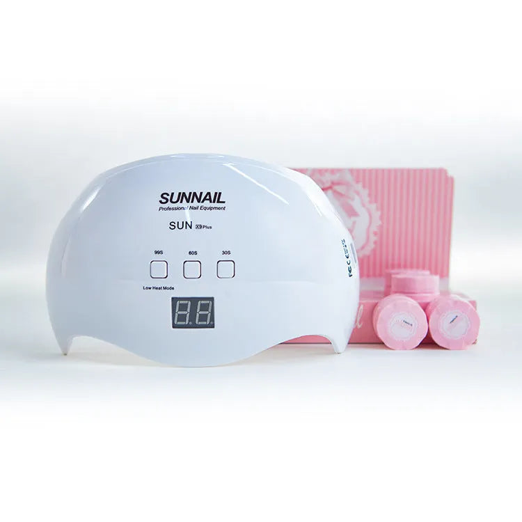 SUN X9Plus white nail phototherapy LED lamp with 21 beads and 48W power for gel nail drying