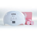 SUN X9Plus white nail phototherapy LED lamp with 21 beads and 48W power for gel nail drying