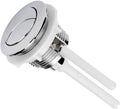 White 38mm ABS plastic toilet flush button for cistern replacement
