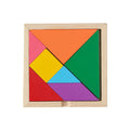 Zhenxiang wooden baby toy set with rainbow blocks, a piano rattle, tangram puzzle, and other educational items in a box.
