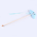 Cat feather bell mouse toy made from cotton rope, a throwing toy for indoor cats with bell and feather design