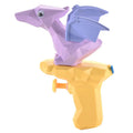 Plastic cartoon dinosaur water gun toy mini press spray in Tyrannosaurus style for children outdoor play