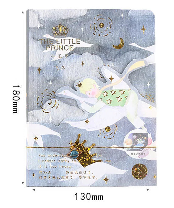 A5 hardcover notebook with butterfly series design and 196 colour pages measuring 130x180mm