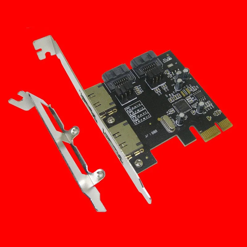 Desktop PCI-E SATA 3.0 expansion card with ASM1061 chip and multiple SATA ports