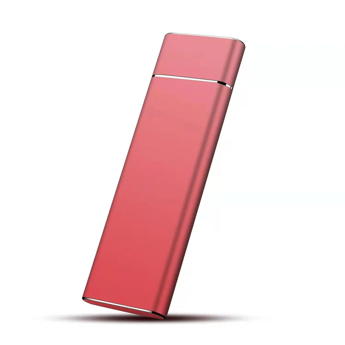 Silver M.2 NGFF to USB 3.1 SSD enclosure in solid aluminium alloy with data line and screwdriver