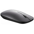 Huawei HWAF30 silver gray wireless Bluetooth optical mouse on a desk