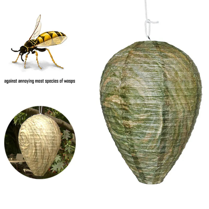 Paper beehive lantern with honeycomb structure, shown in assorted colours, measuring 22cm wide by 28cm high.