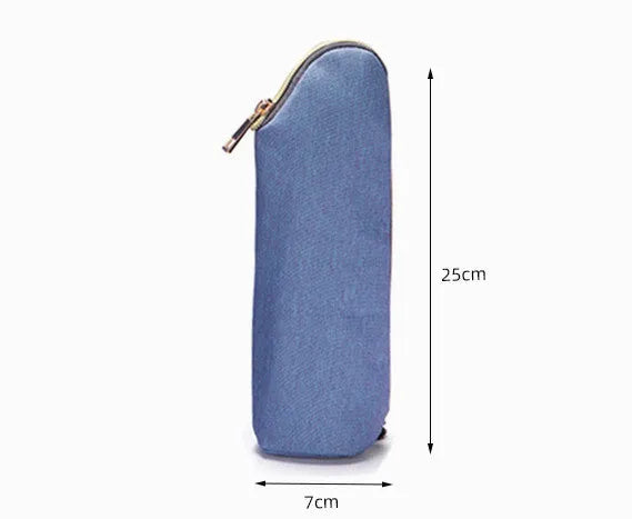 FAMICARE insulated milk bottle bag in small handbag style with polyester outer and thermal lining in black