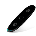 Three-in-one wireless charger with compact 220x70mm design for watch and headset in black finish