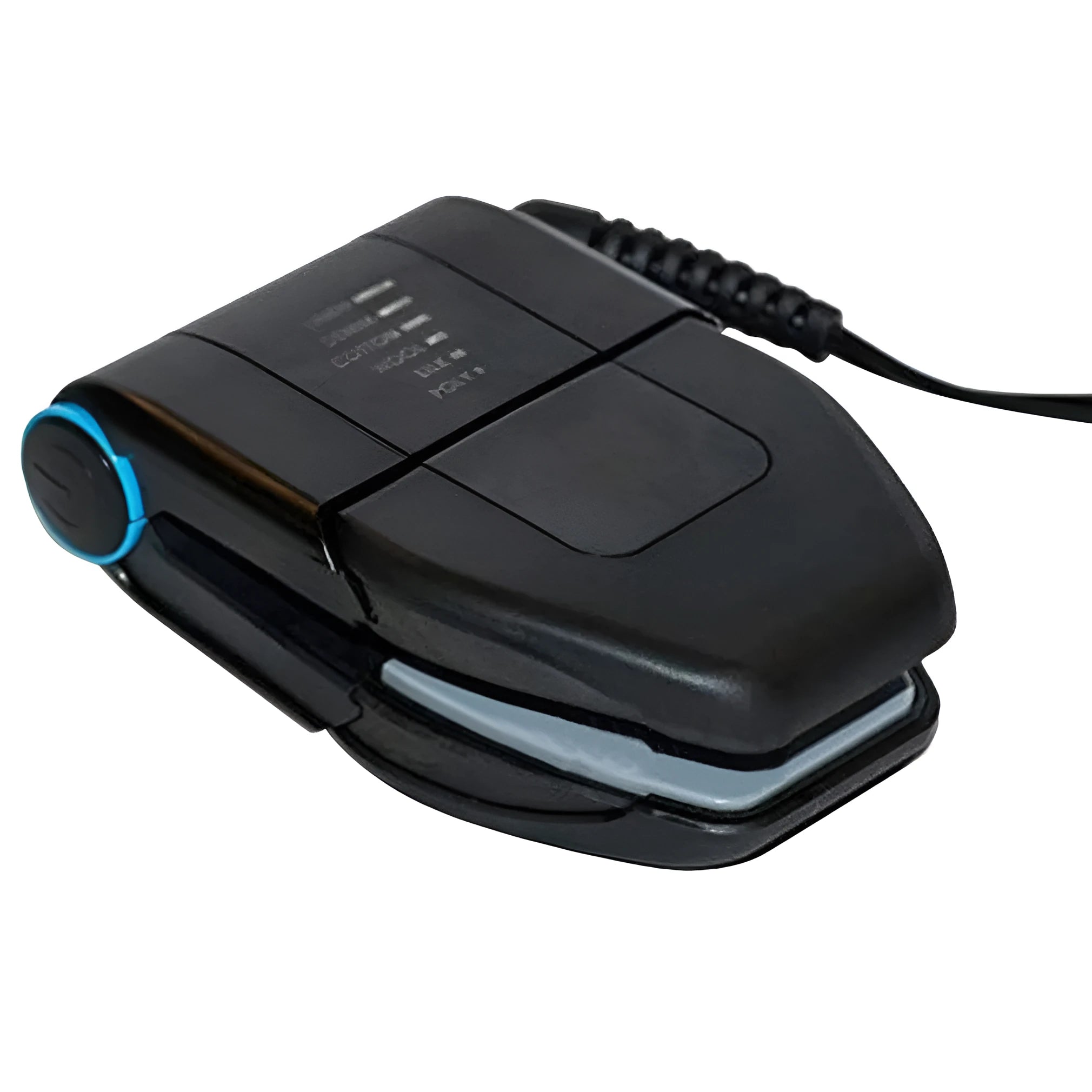 Portable travel folding mini electric iron with mechanical controls and dual temperature settings