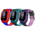 Z6 Q19 children's smart watch in green with 1.44-inch touch screen on wrist.