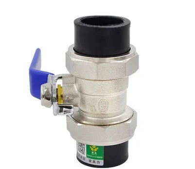 PPR all-plastic steel core combination ball valve and globe valve plumbing fitting